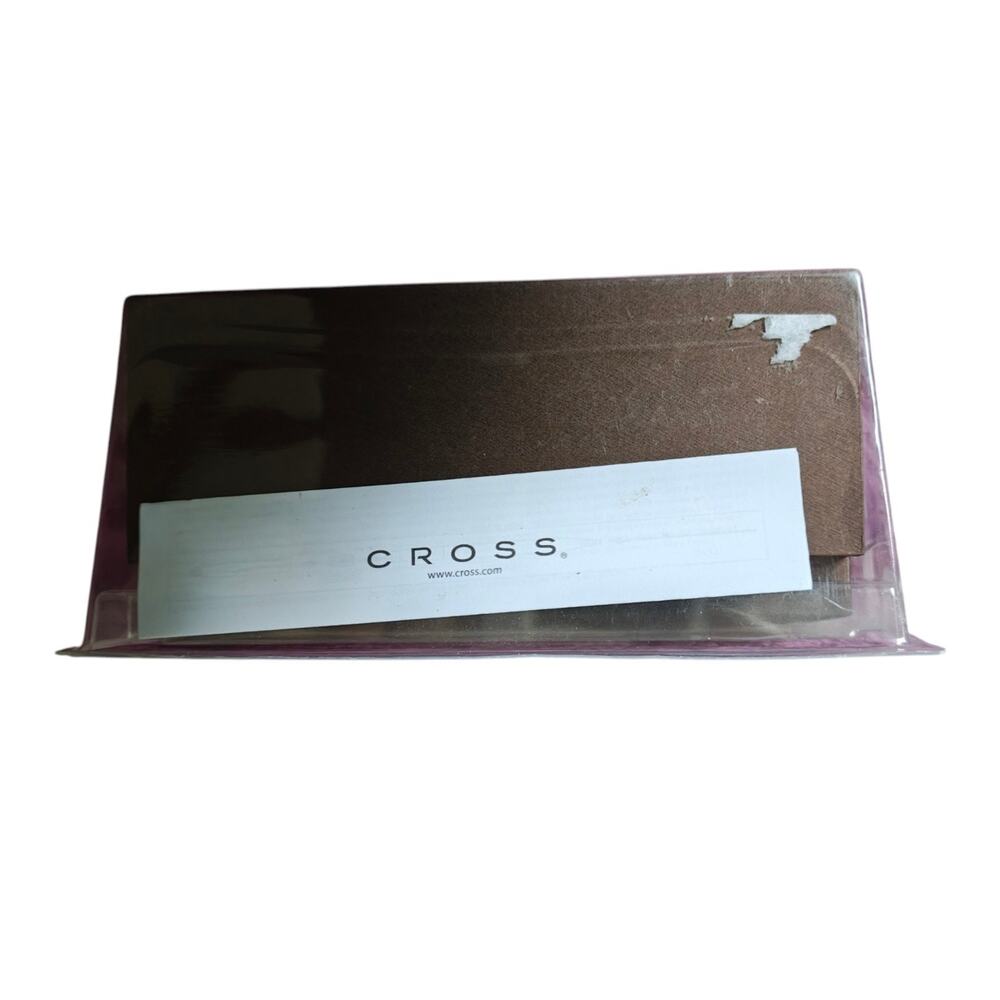 RARE PROTOTYPE CROSS CLASSIC COPPER & CHROME PEN AND PENCIL SET $250 GIFT - Picture 3 of 3